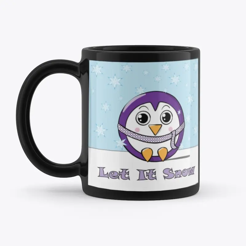 Snowy Penguin